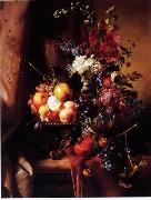 unknow artist, Floral, beautiful classical still life of flowers.108